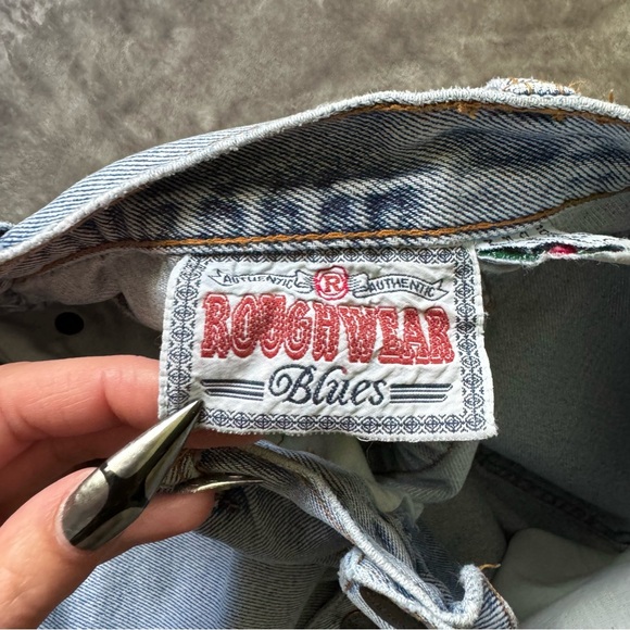 Roughwear Blues Vintage Denim Shorts - Picture 5 of 5